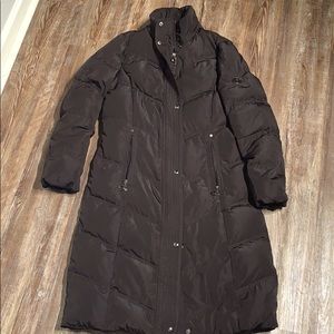 Calvin Klein Down Father long trench coat!